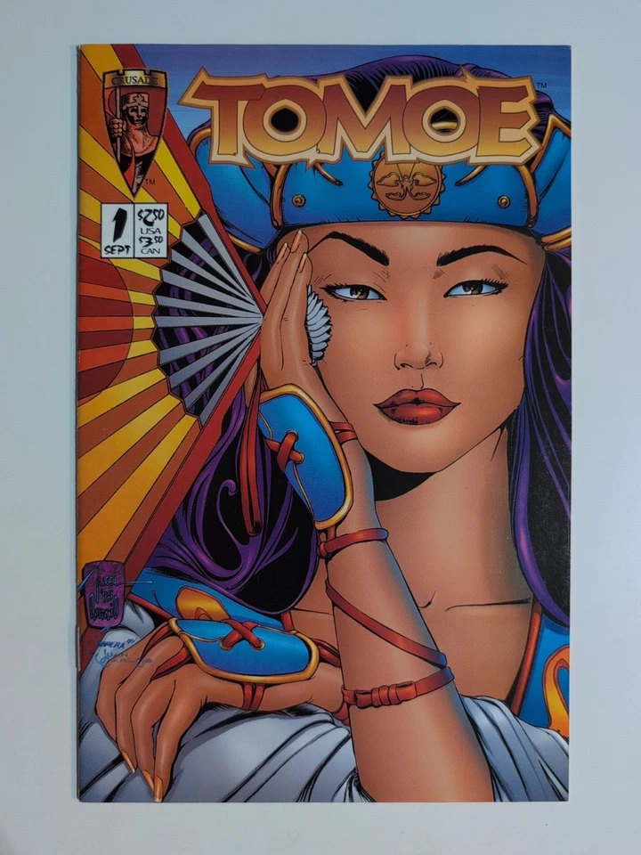 Tomoe #0 #1 #2 #3 Complete Series Crusade Comics 1996 HUGE Back Issue Sale LOOK! - Image 4 of 4