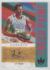 2021-22 Panini Court Kings Fresh Paint Ruby 58/99 JT Thor #FP-JTT Auto 07mp
