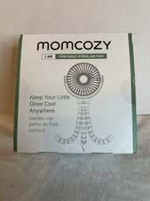 Momcozy Portable Stroller Fan 8000mAh, 27H Ultra-long Battery Life 4 Speed Black