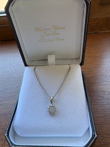 Weavers Court Sterling silver necklace with 925 stamped clasp