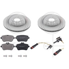 ABS BREMSSCHEIBEN 320mm + BEL&Auml;GE HINTEN passend f&uuml;r MERCEDES S-KLASSE W222