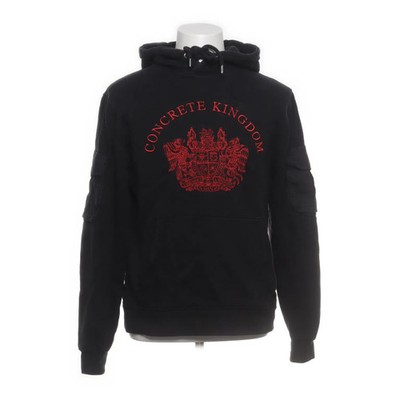 Han Kjøbenhavn, Kapuzenpullover, Größe: S, Casual Hoodie, Schwarz/Rot #lbW