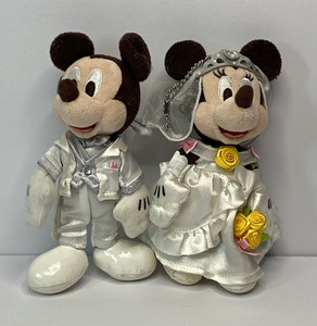 Mickey and Minnie Wedding Plush | eBay