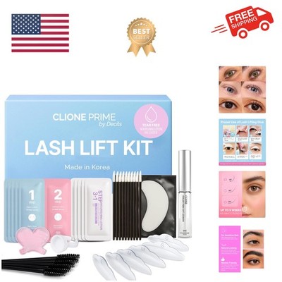 Korean Lash Lift Kit - 5 Sets At Home Eyelash Perm Kit with Upgraded Glue, Ey...
