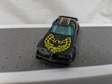Hot Wheels Hot Ones Hot Bird Pontiac Firebird Trans Am Black Die Cast