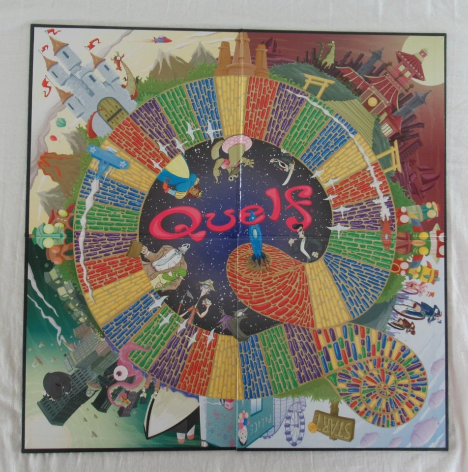 Quelf Unpredictable Random Party Board Game Imagination 2008 100% COMPLETE - Image 4 of 4