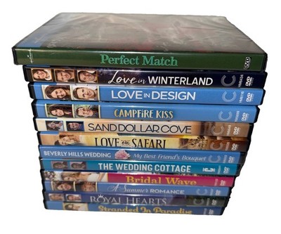 Lot of 12 Hallmark Channel Original Movie Romance Vacation DVD Set VGC