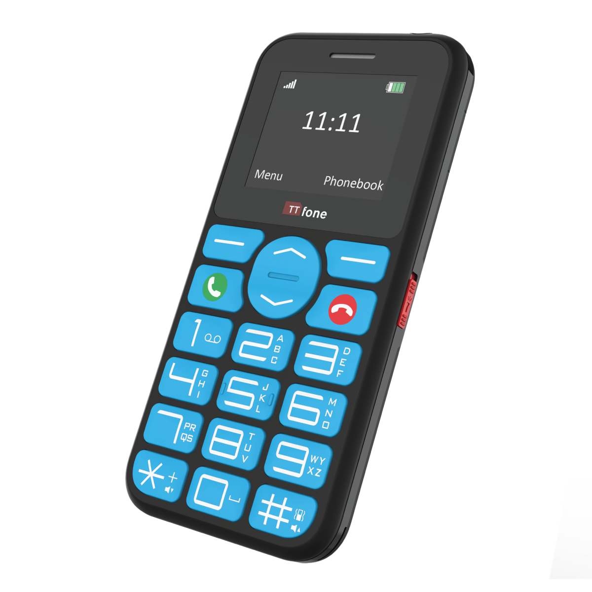 Ttfone Red/Green Used - Tt190 (2G) - With Usb Cable / No Sim Card - Image 2