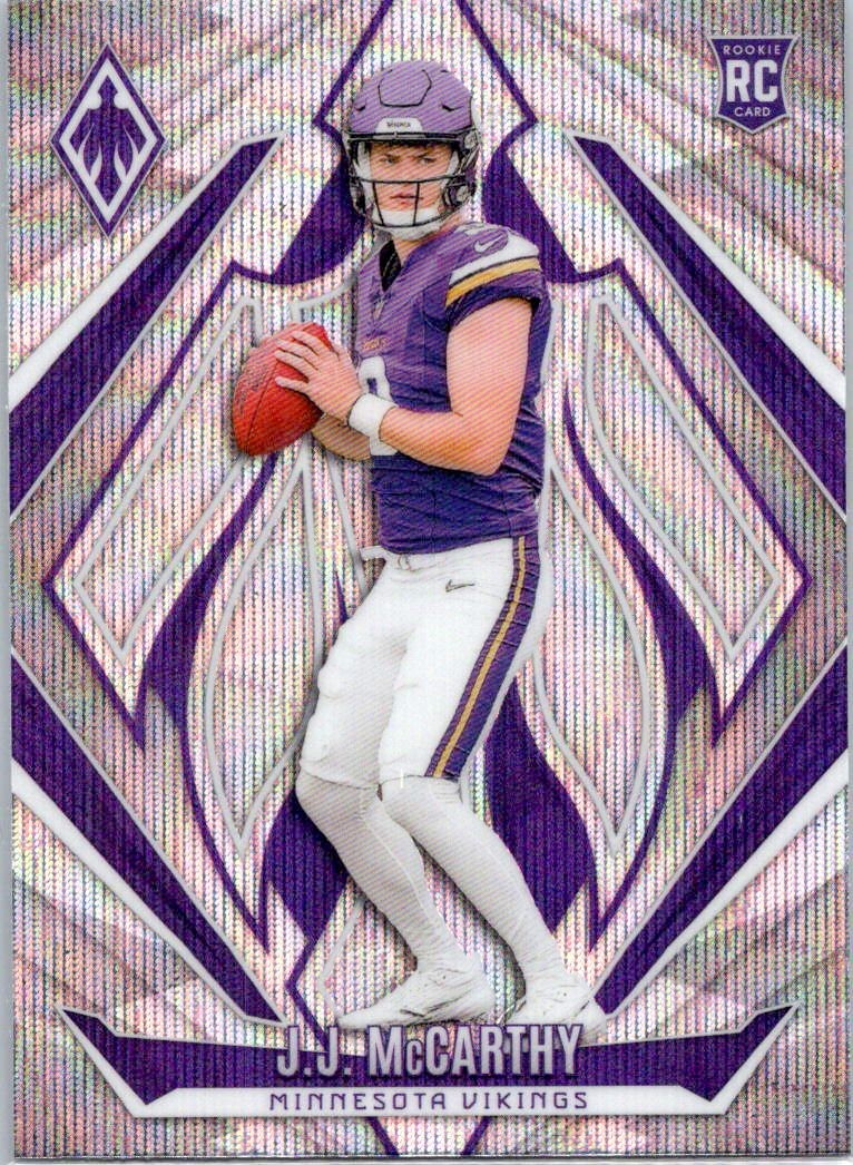 2024 Panini Phoenix #185 J.J. McCarthy Wave