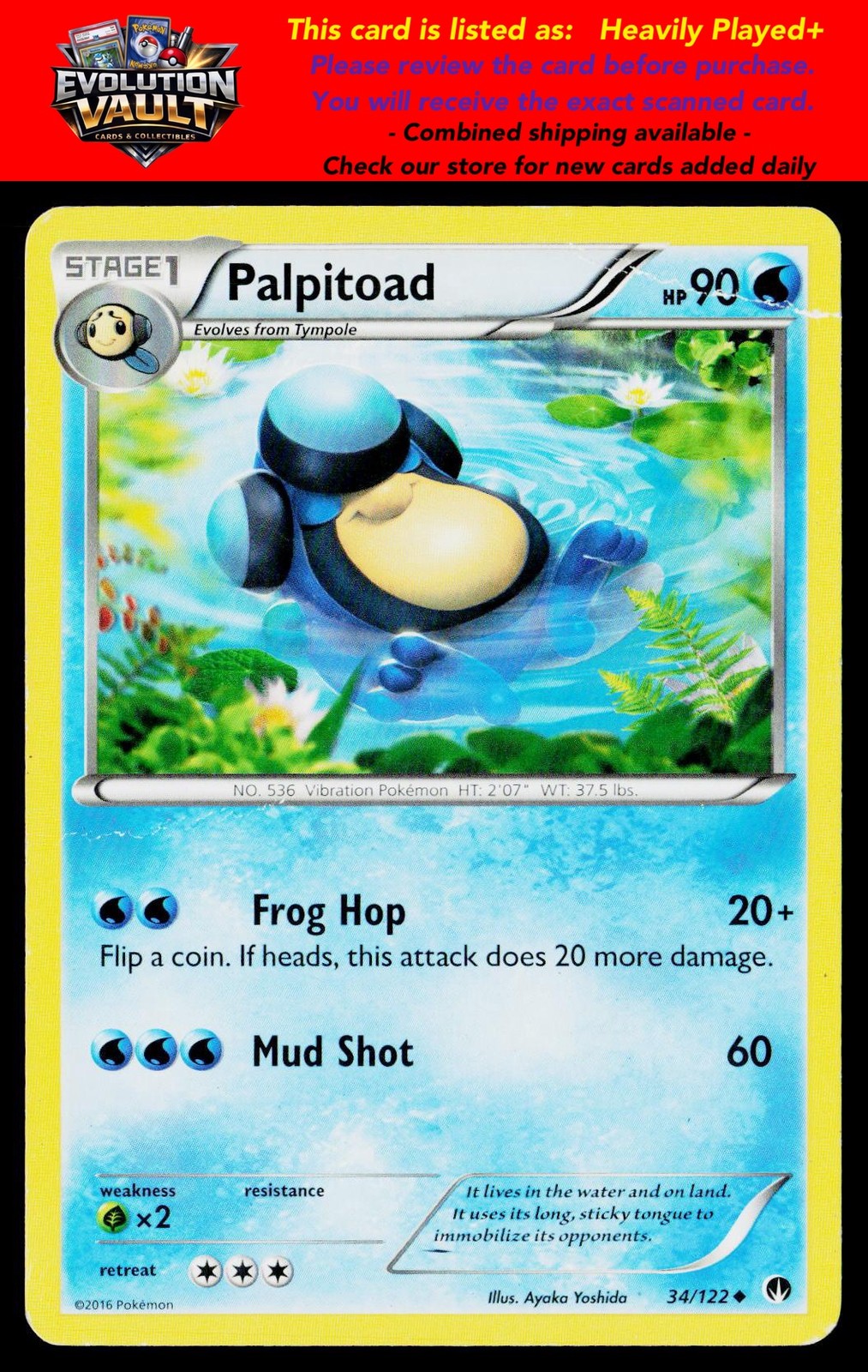 XY - BREAKpoint #34/122 Palpitoad