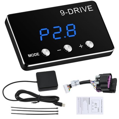 Throttle Response Controller, 9 Drive Modes Smart Electronic Pedal Accelerato...