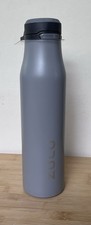 ZULU 26oz Gray Stainless Steel BPA-Free Water Bottle Flip Lock