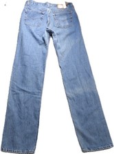 VTG Levis 501 Jeans USA Made 90s Men W34xL36 Blue Denim Straight Leg Button Fly