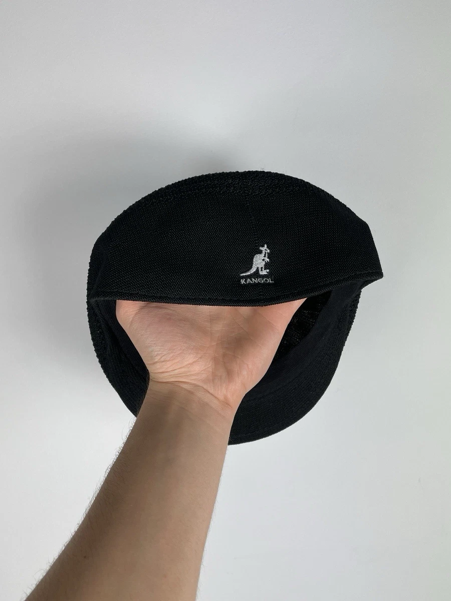 Vintage Kangol Ventair Cap Black Lightweight Embroidered  display picture 2
