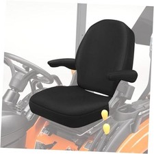 Tractor Seat Cover Compatible with Kubota Heavy Duty BX2380/BX2680 black