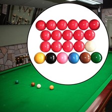 Snooker Balls Set Complete 22 Balls 2 1/16" for Pool Table Resin Balls Pool