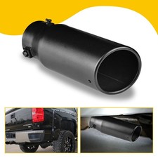 8.4 Exhaust Pipe Tip Rear Tail Throat Muffler Stainless Steel Car Accessories
