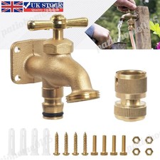 Brass Take Anywhere Tap Outdoor Outside Tap Gaden Yards Tap 1/2" Quick Connector