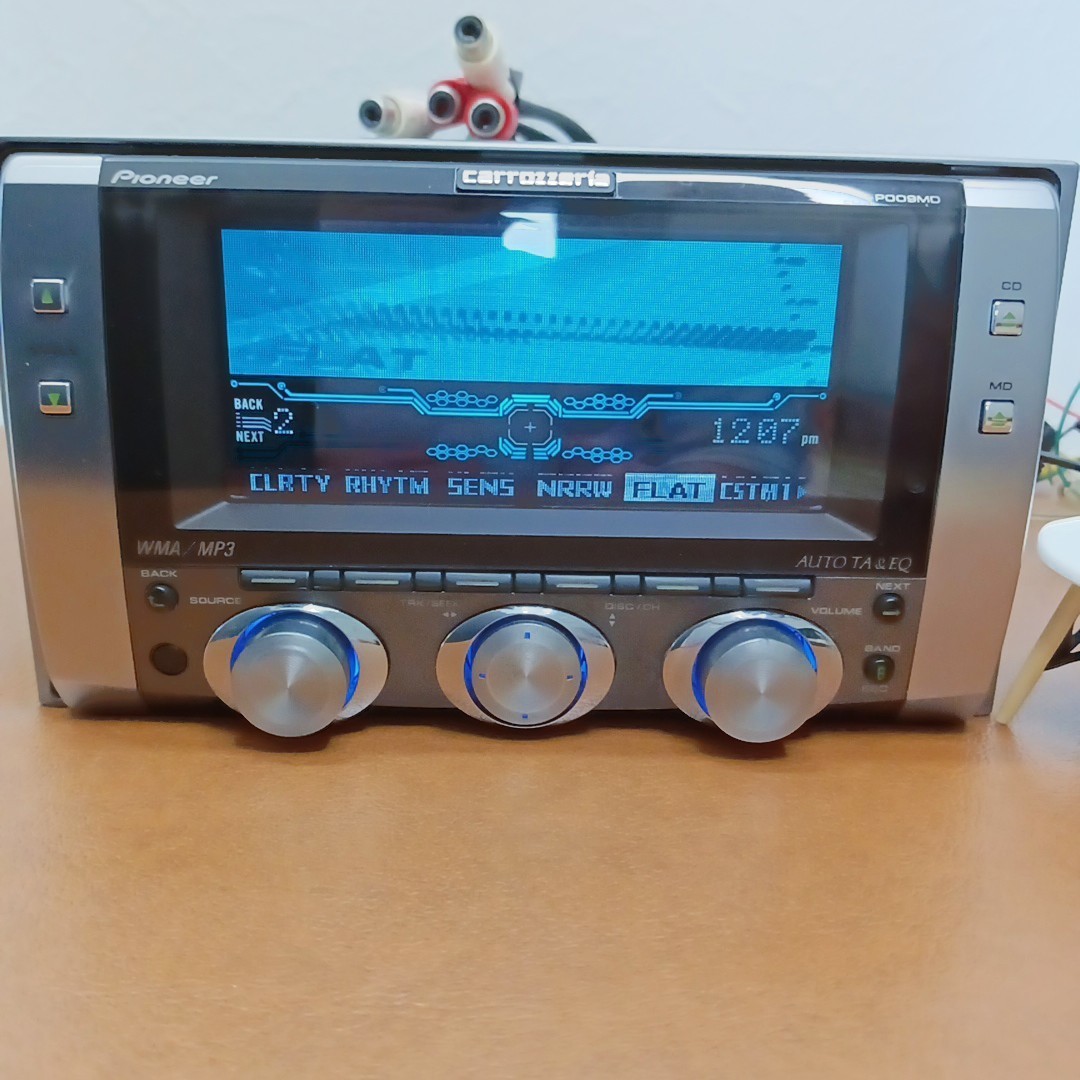 Pioneer Carrozzeria FH-P009MD 2DIN Car Audio CD MD Player SFC DSP