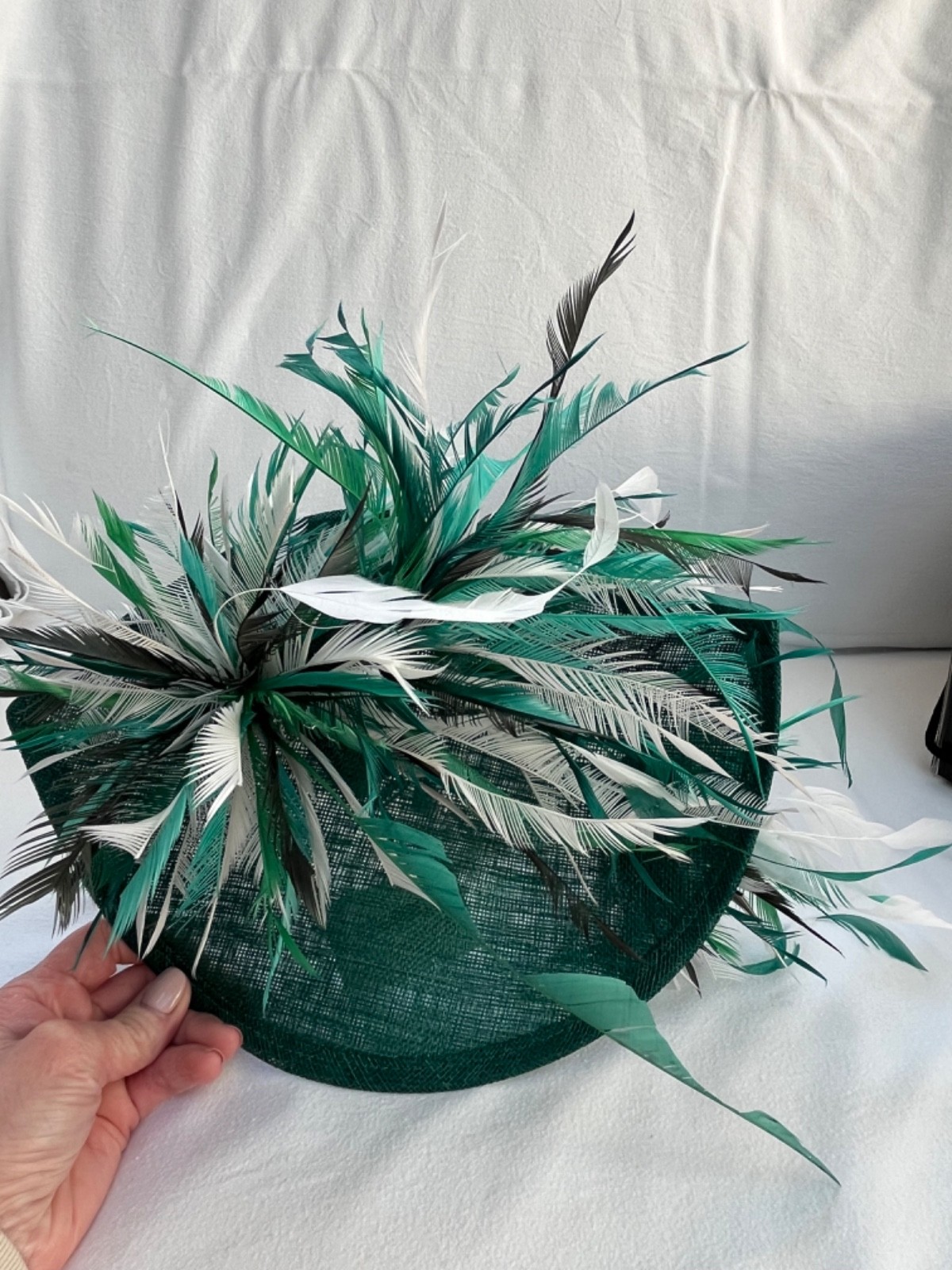 Max & Ellie Fascinator Hatinator BNWT, Emerald  Style ML25-PD2 - RRP £125 image 9