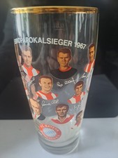 Orginal FCBayern Glas Europapokal 1967 Top Zustand. Siehe Bilder