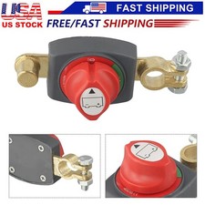 Top Post Battery Disconnect Switch 12-48v Marine Battery Cut-off Switch Isolator
