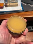 Vintage BEAUTY-SHEEN Medicinal Scalp Treatment Glass Jar FULL & Scoldy Lox Pins — photo 5