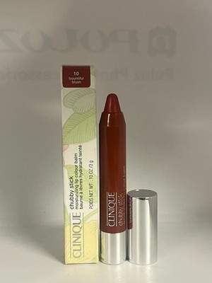 Clinique Chubby Stick Moisturizing Lip Colour Balm 10 Bountiful Blush .1 oz BNIB