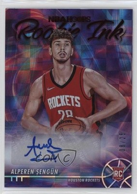 2021-22 Panini NBA Hoops Rookie Ink Red /25 Alperen Sengun #RI-AS Auto RC 4f5