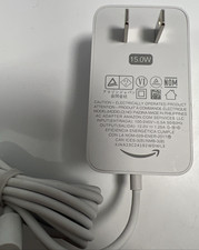Genuine Alexa AC Power Adapter Charger 15W For Echo Dot 5th Gen GP92NA White