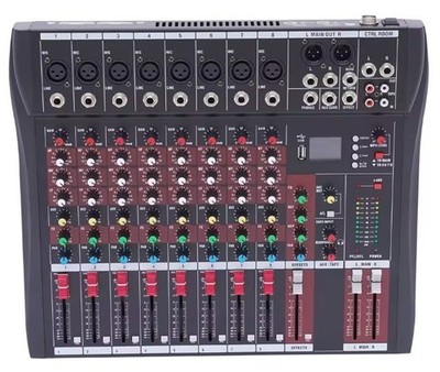 8 Kanal Professional Audio Mixer