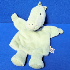 STERNTALER SCHMUSETUCH HANDPUPPE DRACHE DINO GRÜN 30 CM