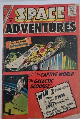 Space Adventures #33 Charlton Comics 1st appearance of Captain Atom!