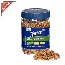 Gourmet 22oz Chef's Naturals Walnuts - Perfect for Snacking, Baking, and Salads