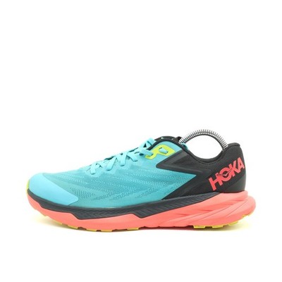 Hoka One Herren Zinal Sportschuh Türkis Synthetik Laufschuh EU 43 1/3