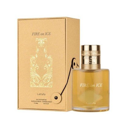 Lattafa Unisex Fire On Ice EDP Spray 3.71 oz Fragrances 6290360598901