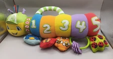LeapFrog Baby Counting Pal Sensory 14" Caterpillar 4 Modes of Play