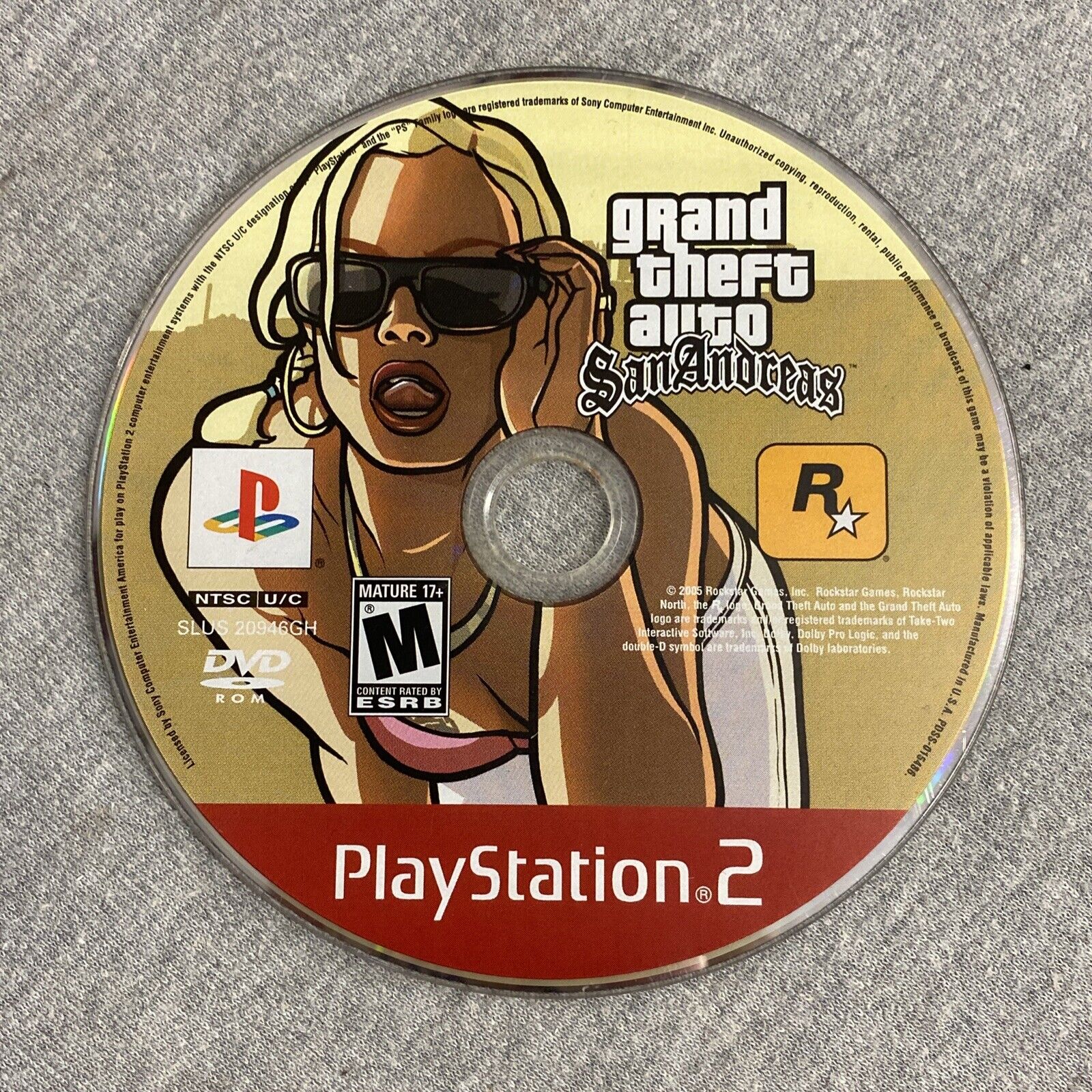 Grand Theft Auto San Andreas - Sony Playstation 2 PS2 - Editorial use only  Stock Photo - Alamy