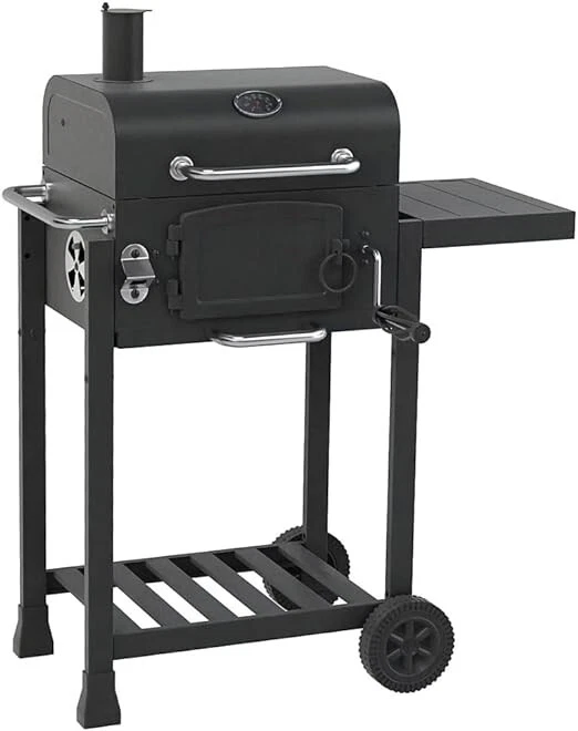 CosmoGrill Outdoor Jr Smoker Barbecue Charcoal Portable BBQ Grill Camping Garden
Opens in a new wind