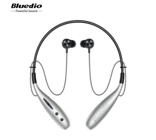 Bluetooth Wireless Earphones Bluedio HN Bluetooth 5.0 Neck-mounted Sport Headset - Picture 1 of 6