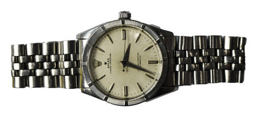 1958 Men's Rolex Oyster Perpetual 6569 Stainless Steel 34mm 10...