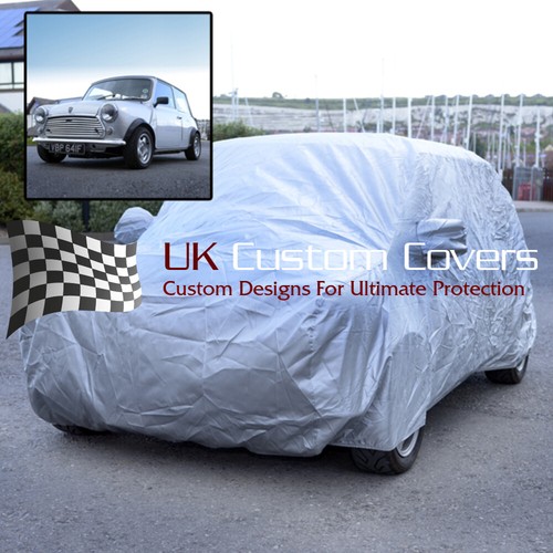 CLASSIC AUSTIN MINI CAR COVER SALOON INDOOR/OUTDOOR (19592000) SILVER