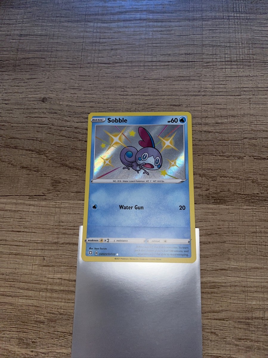 shiny sobble pokemon card Sobble - Shining Fates: Shiny Vault [HOLO]