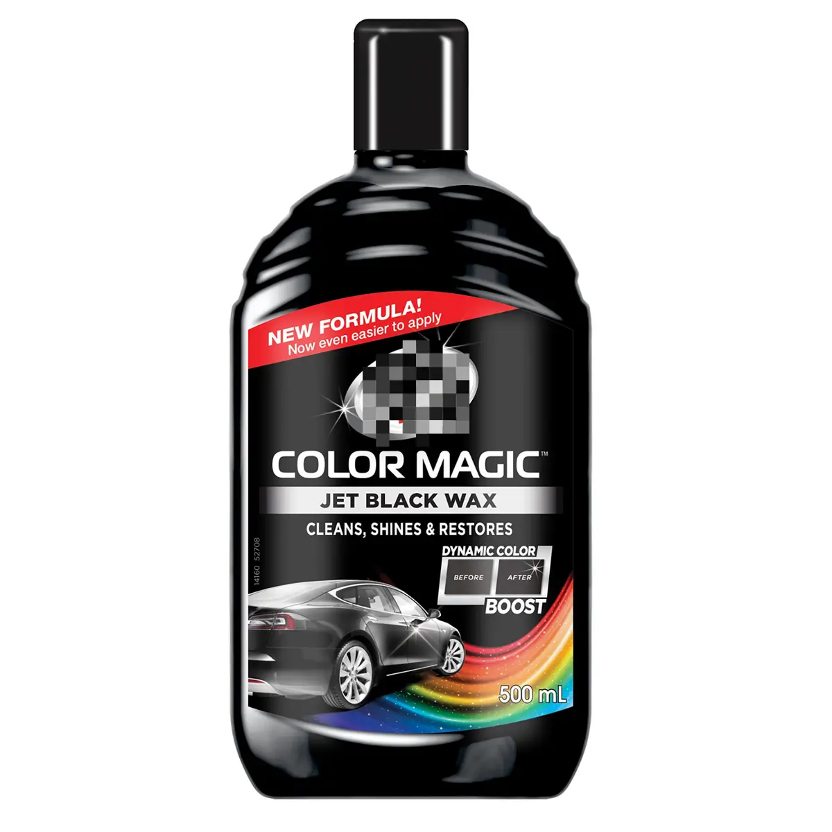 Jet Black Car Liquid Wax Auto Detailing Cleans Restorer Shine Color  Polisher New