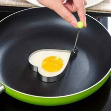 Fried Egg Rings Round Durable Pancake Mould 1pcs Non-Stick for Cooking Kitchen