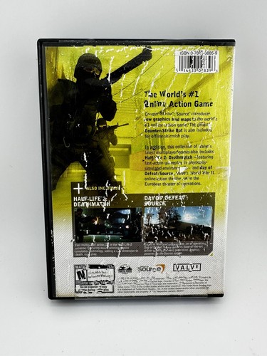 Counter Strike Source PC CD-ROM Game 4 Disc Set - Picture 2 of 2