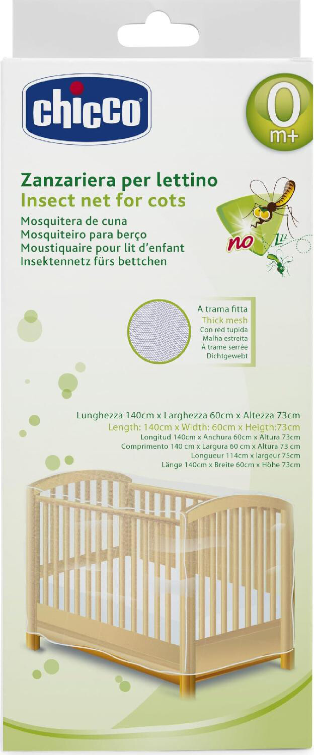 Zanzariera per Lettino Culla Neonato a Trama Fitta 140 x 70 x 73 cm CHICCO