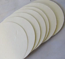 100 Qualitative Lab Filter Paper 7cm Medium Speed Pack of 100