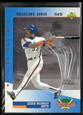 1993 Upper Deck Denny's Grand Slam Holograms #15 Eddie Murray New York Mets