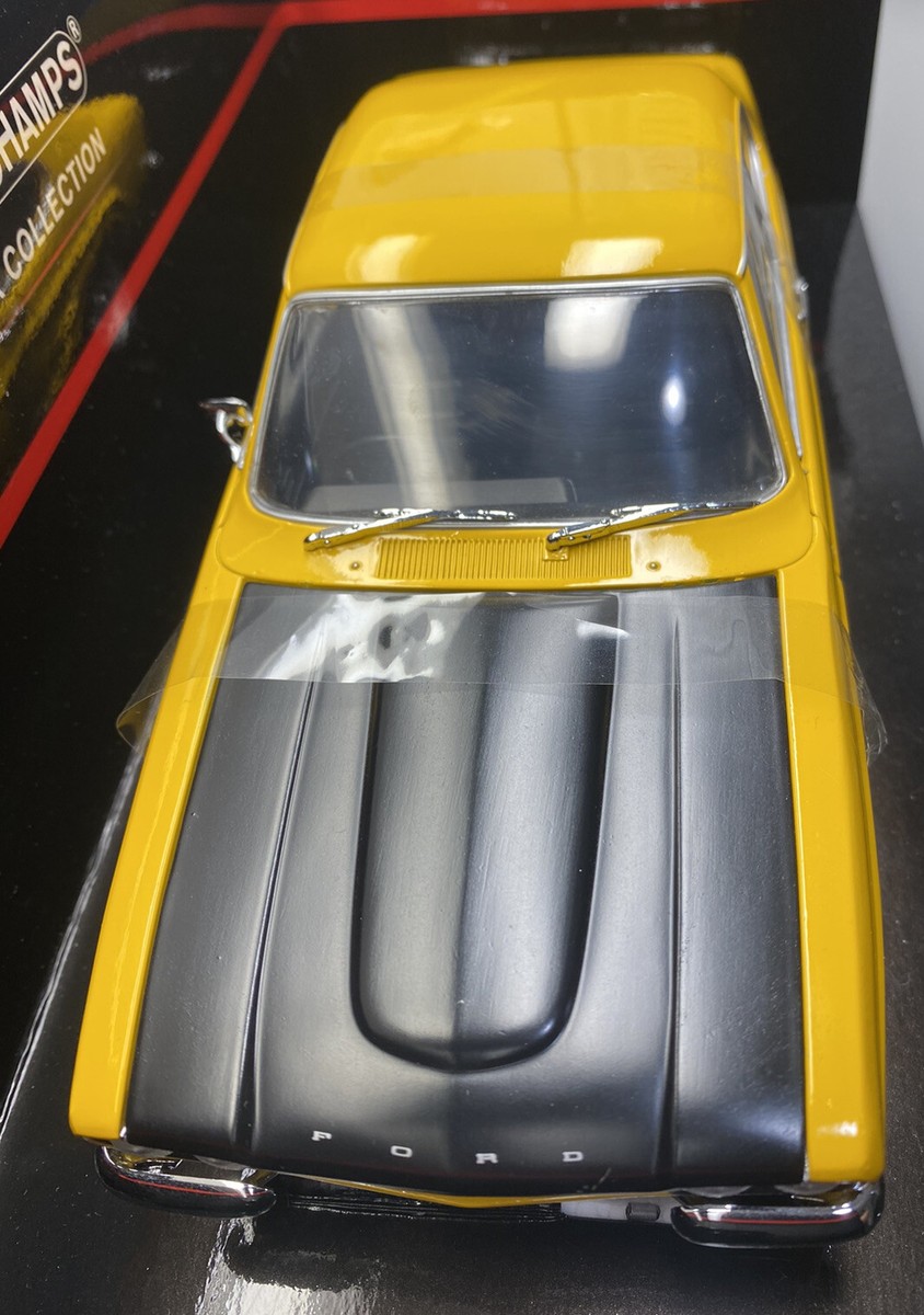 Mini Champs 1970 Ford Capri RS 1/18 Scale Very Rare Yellow | eBay